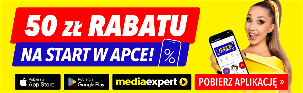 Pobierz aplikację i kupuj z rabatami! Media Expert • POBIERZ »